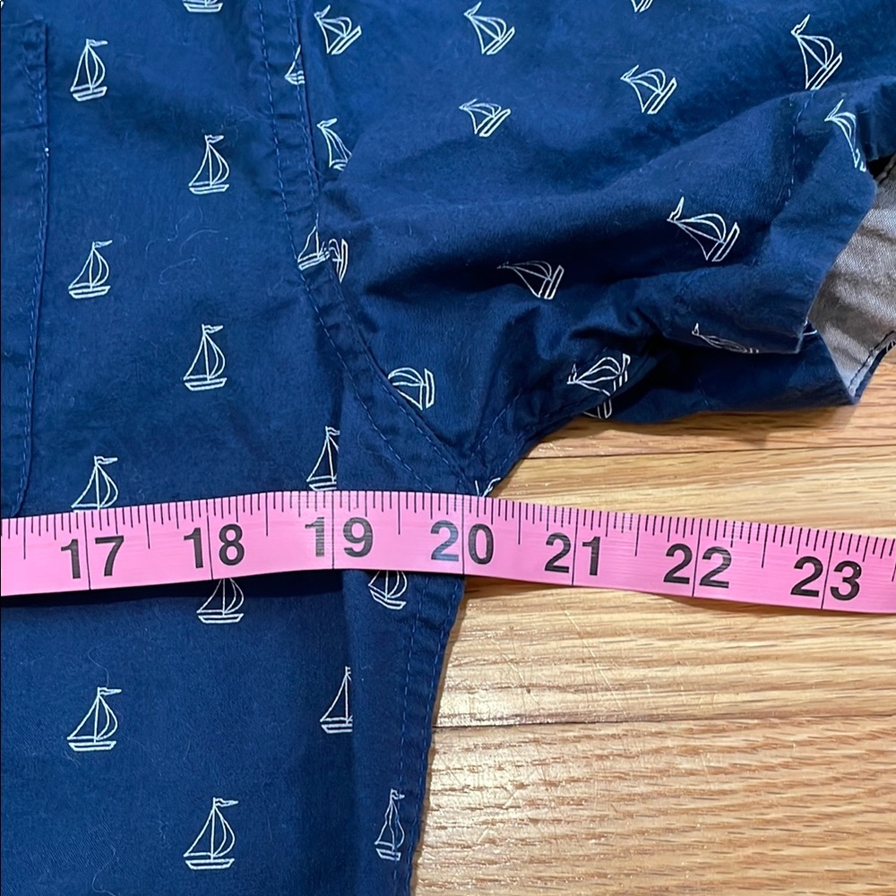 Alphabeta Mens Casual Button Up Shirt Size L Preppy Capsule Ivy Old Money Staple - Picture 5 of 7